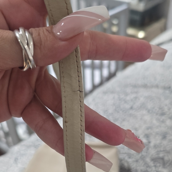 Salvatore Ferragamo Beige RARE Vantage Shoulder Bag AUTHENTIC - Picture 10 of 16